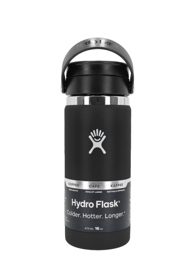 Preţ Cana termica Hydro Flask 16 oz Wide Flex Sip Lid (473 ml) - black