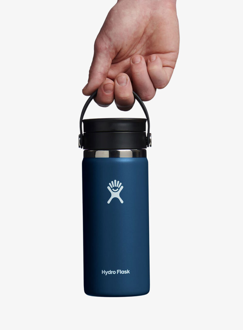 Cana termica Hydro Flask 16 oz Wide Flex Sip Lid (473 ml) - indigo preţ