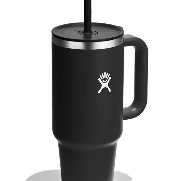 Cana termica Hydro Flask 40 oz All Around Travel Tumbler (1183 ml) - black preţ