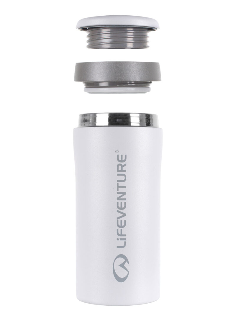 Cana termica Lifeventure Thermal Mug - matt light grey preţ