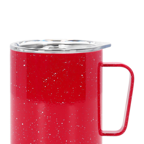 Preţ Cana termica MiiR Camp Cup (350 ml) - red speckle