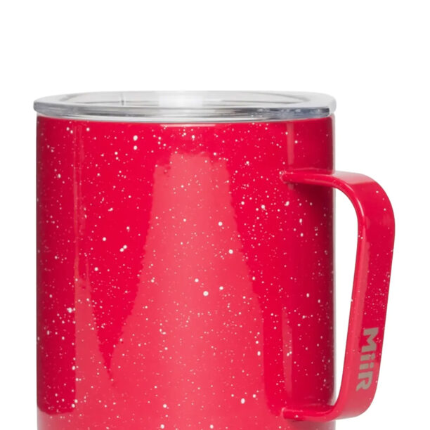 Cana termica MiiR Camp Cup (350 ml) - red speckle