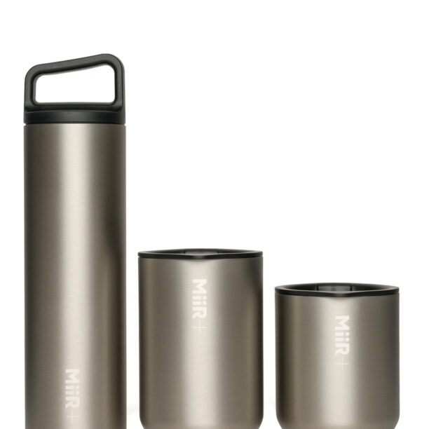 Cana termica MiiR Climate+ Tumbler (470 ml) - brushed stainless preţ