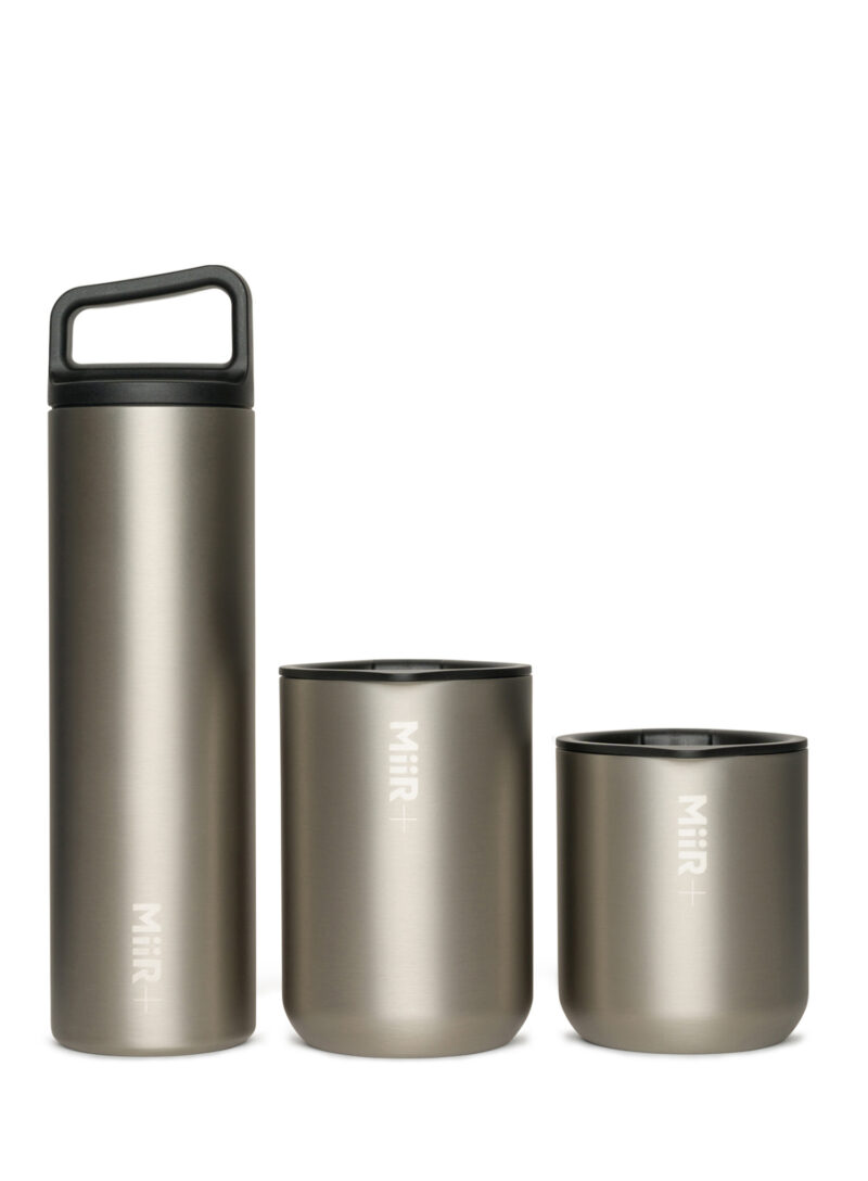 Cana termica MiiR Climate+ Tumbler (470 ml) - brushed stainless preţ