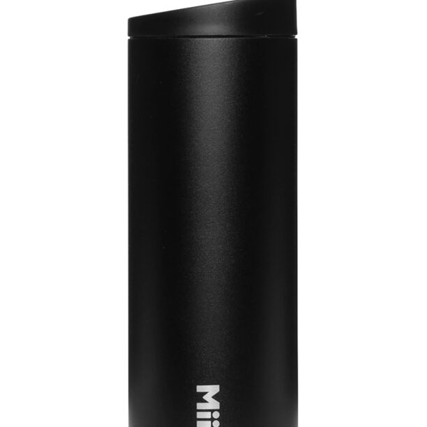 Cana termica MiiR Flip Traveler (470 ml) - black