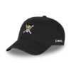 Capslab șapcă de baseball din bumbac x One Piece culoarea negru