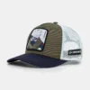 Capslab șapcă de baseball pentru copii Naruto Capslab Trucker culoarea verde