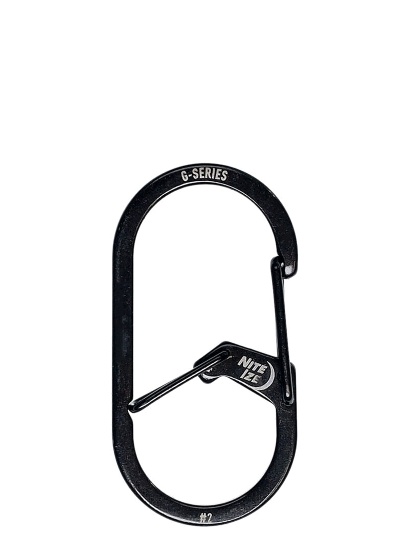 Carabina Nite Ize G-Series Dual Chamber Carabiner 2  - black