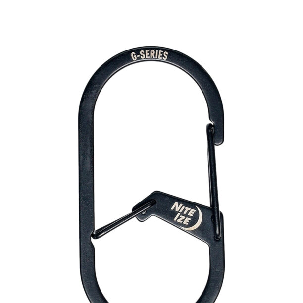 Carabina Nite Ize G-Series Dual Chamber Carabiner 3 - black