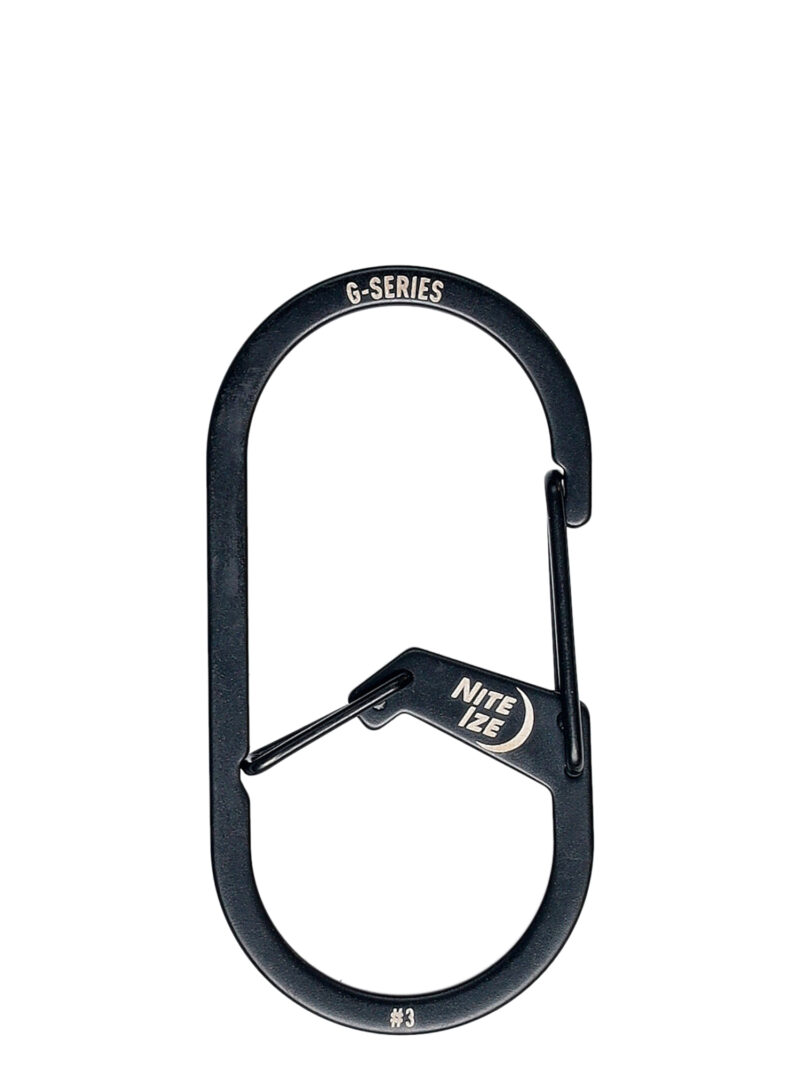 Carabina Nite Ize G-Series Dual Chamber Carabiner 3 - black