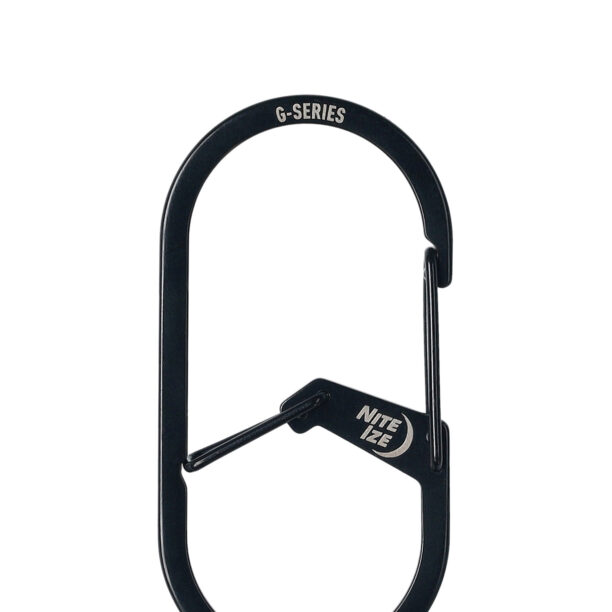 Carabina Nite Ize G-Series Dual Chamber Carabiner 4 - black