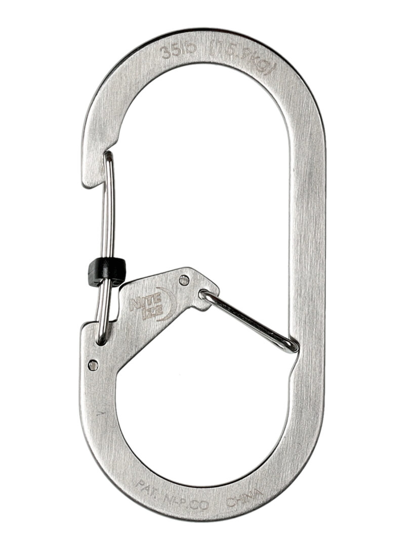 Cumpăra Carabină Nite Ize G-Series SlideLock Dual Chamber Carabiner 4 - stainless steel