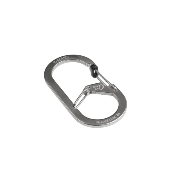 Original Carabină Nite Ize G-Series SlideLock Dual Chamber Carabiner 4 - stainless steel