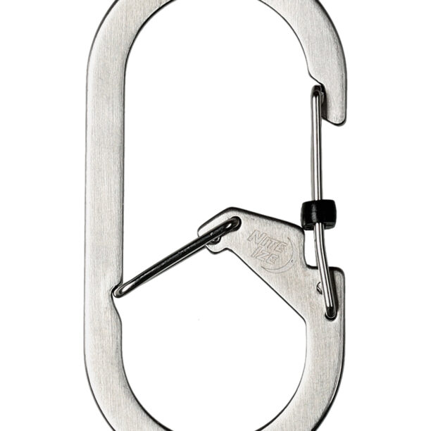 Carabină Nite Ize G-Series SlideLock Dual Chamber Carabiner 4 - stainless steel