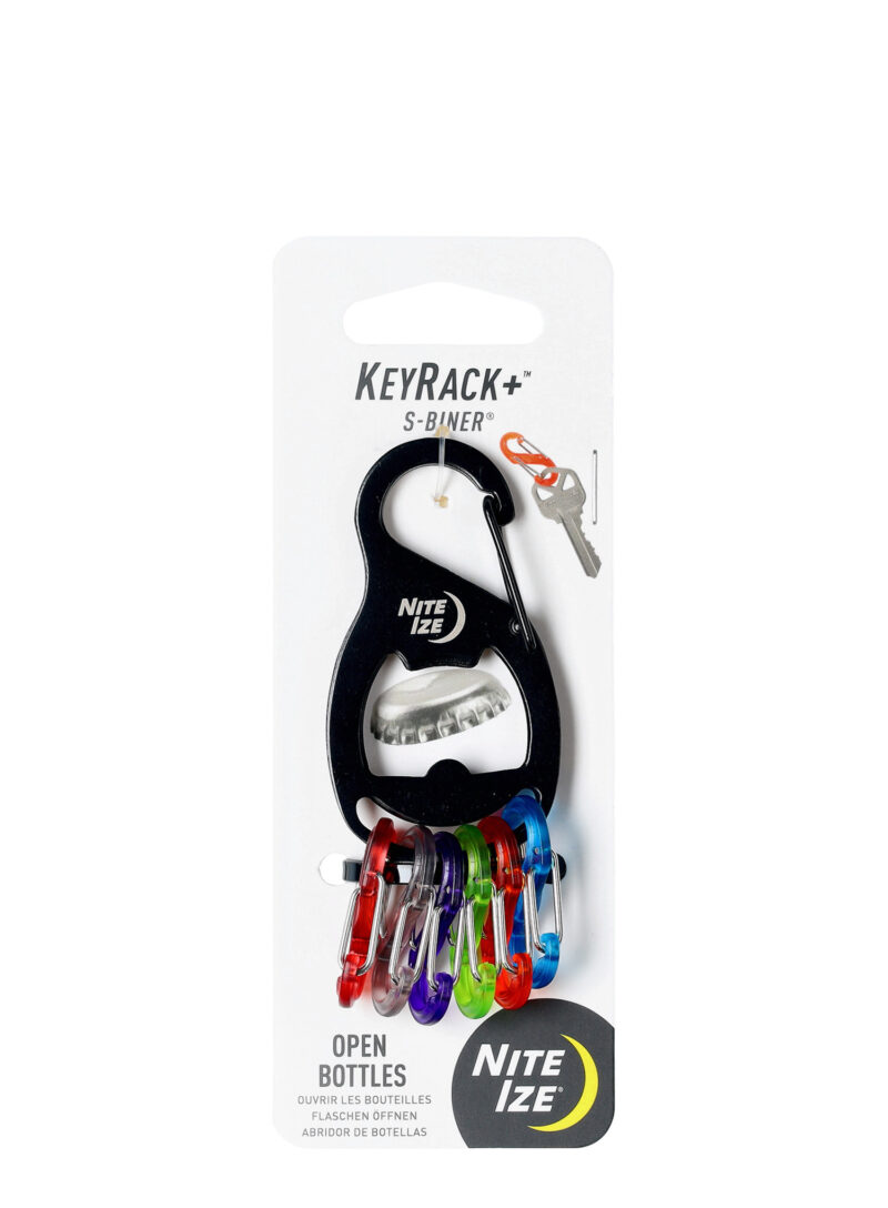 Original Carabina Nite Ize KeyRack+ S-Biner  - black