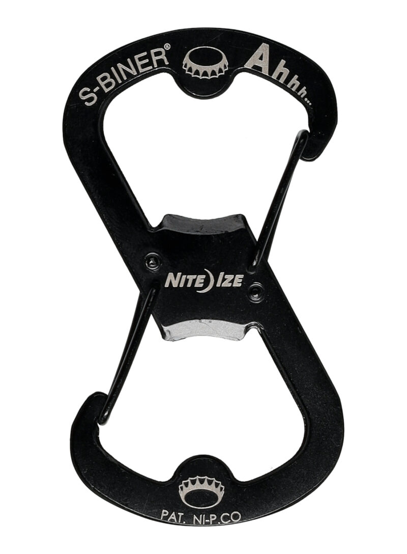 Carabina Nite Ize S-Biner Ahhh Bottle Opener - black