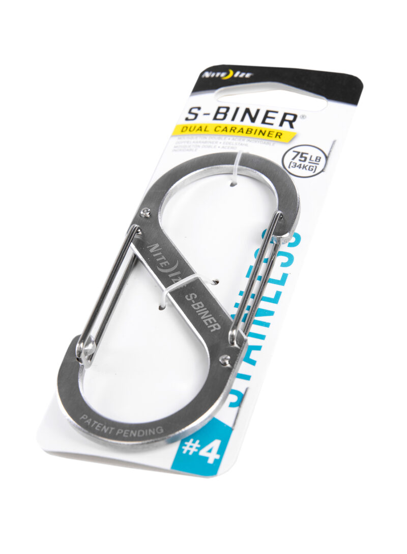 Carabina chei Nite Ize S-Biner 4 Dual Steel preţ