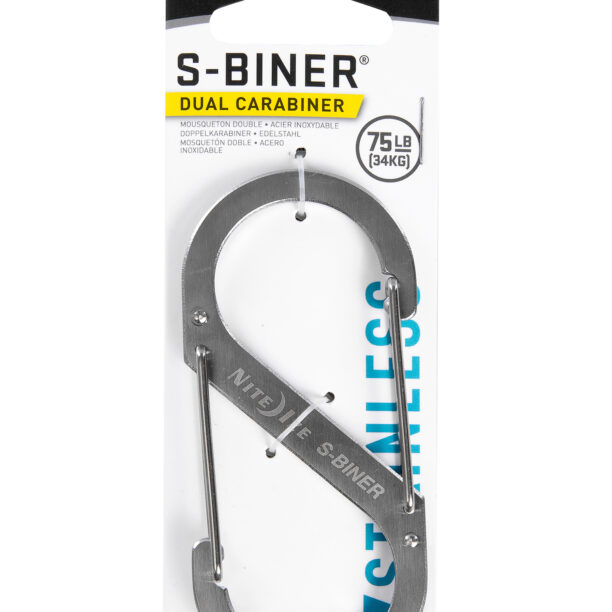 Carabina chei Nite Ize S-Biner 4 Dual Steel