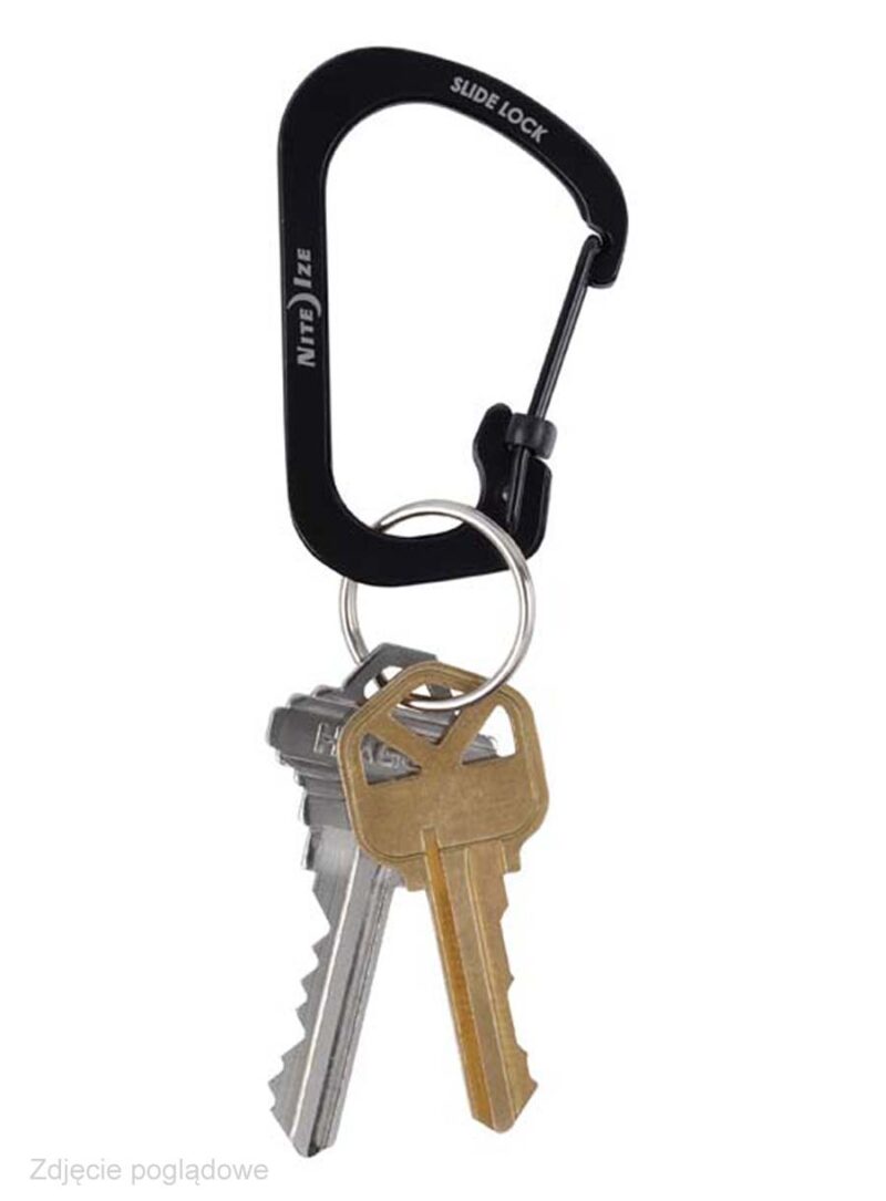 Carabina chei Nite Ize SlideLock Carabiner 2 - black preţ