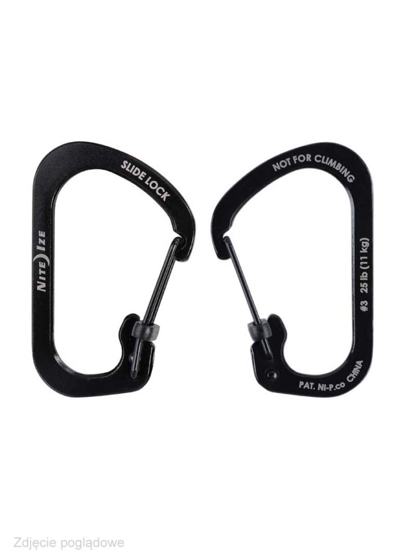 Preţ Carabina chei Nite Ize SlideLock Carabiner 2 - black