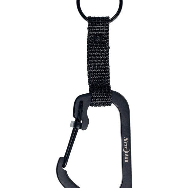 Cumpăra Carabina chei Nite Ize SlideLock Key Ring 3  - black