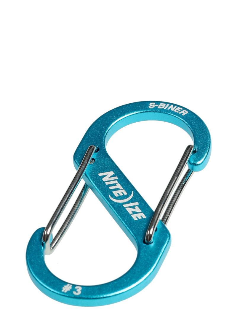 Original Carabinier hardware Nite Ize S-Biner Aluminum 3 - blue