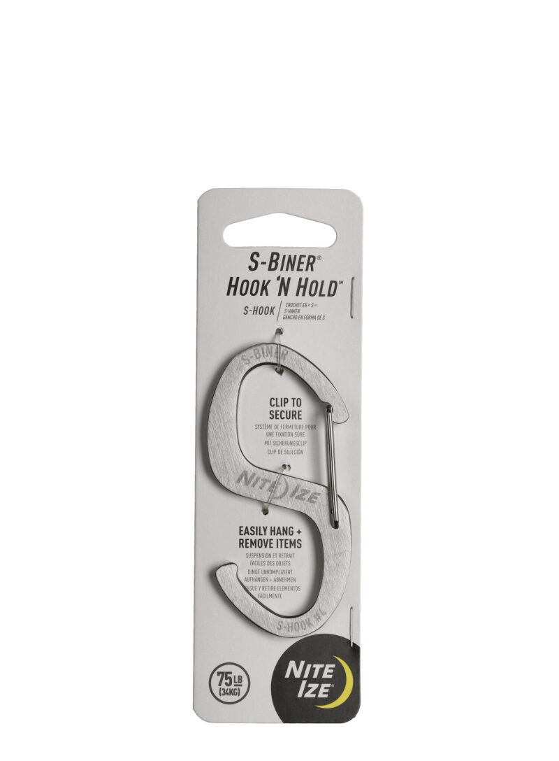 Carabinier hardware Nite Ize S-Biner Hook 'N Hold - steel preţ