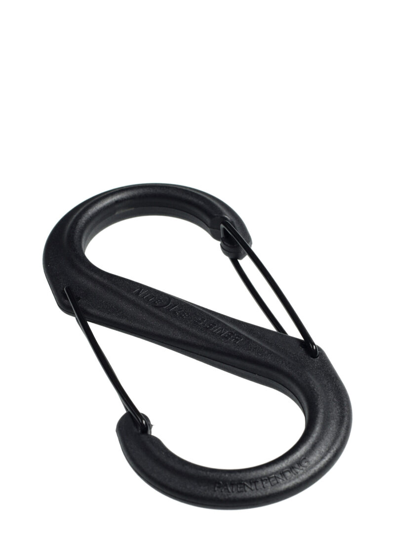 Original Carabinier hardware Nite Ize S-Biner Plastic 6 - black