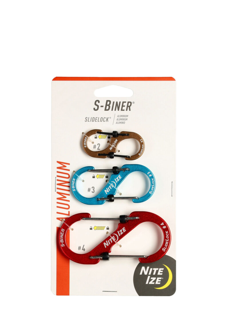 Carabinier hardware Nite Ize S-Biner SlideLock Aluminum Combo 3 Pack preţ