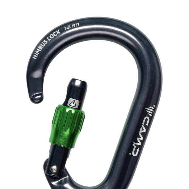 Cumpăra Carabiniera Camp Nimbus Lock - gun metal/green