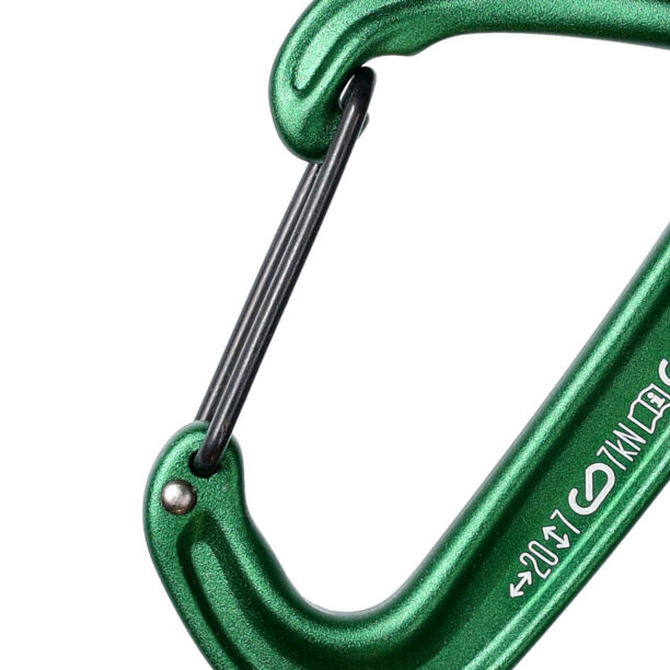 Cumpăra Carabiniera escalada Black Diamond MiniWire - green