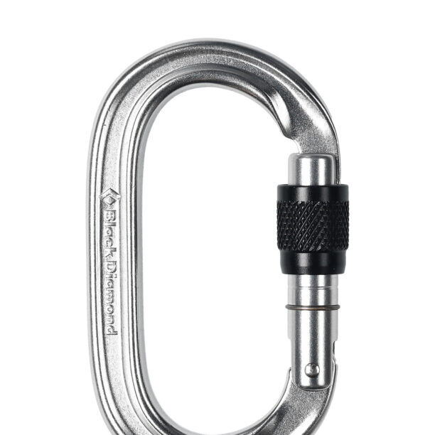 Cumpăra Carabiniera escalada Black Diamond Oval Keylock Screwgate - polished