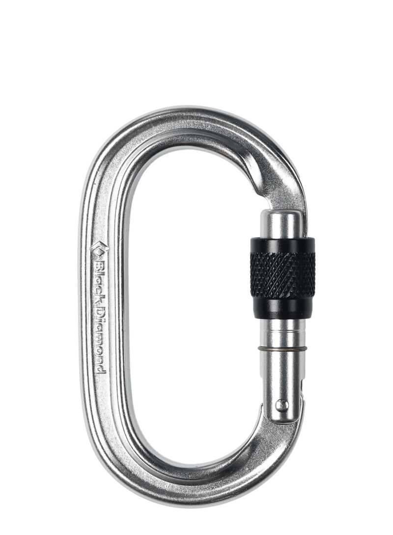 Cumpăra Carabiniera escalada Black Diamond Oval Keylock Screwgate - polished