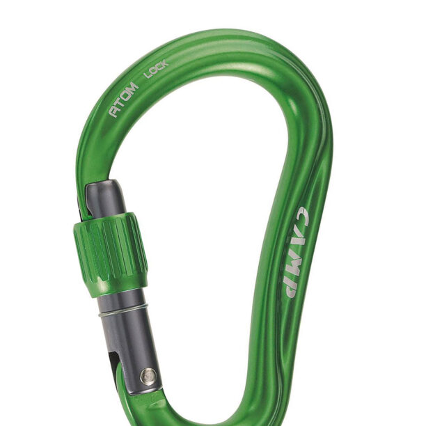 Carabiniera escalada Camp Atom Lock - green