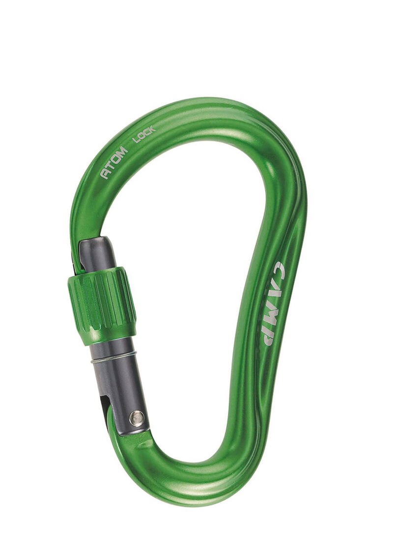 Carabiniera escalada Camp Atom Lock - green