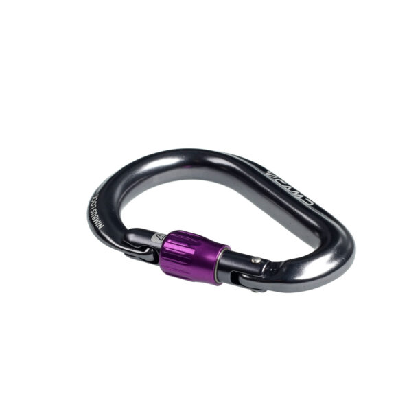 Cumpăra Carabiniera escalada Camp Nimbus Lock - gun metal/fuchsia