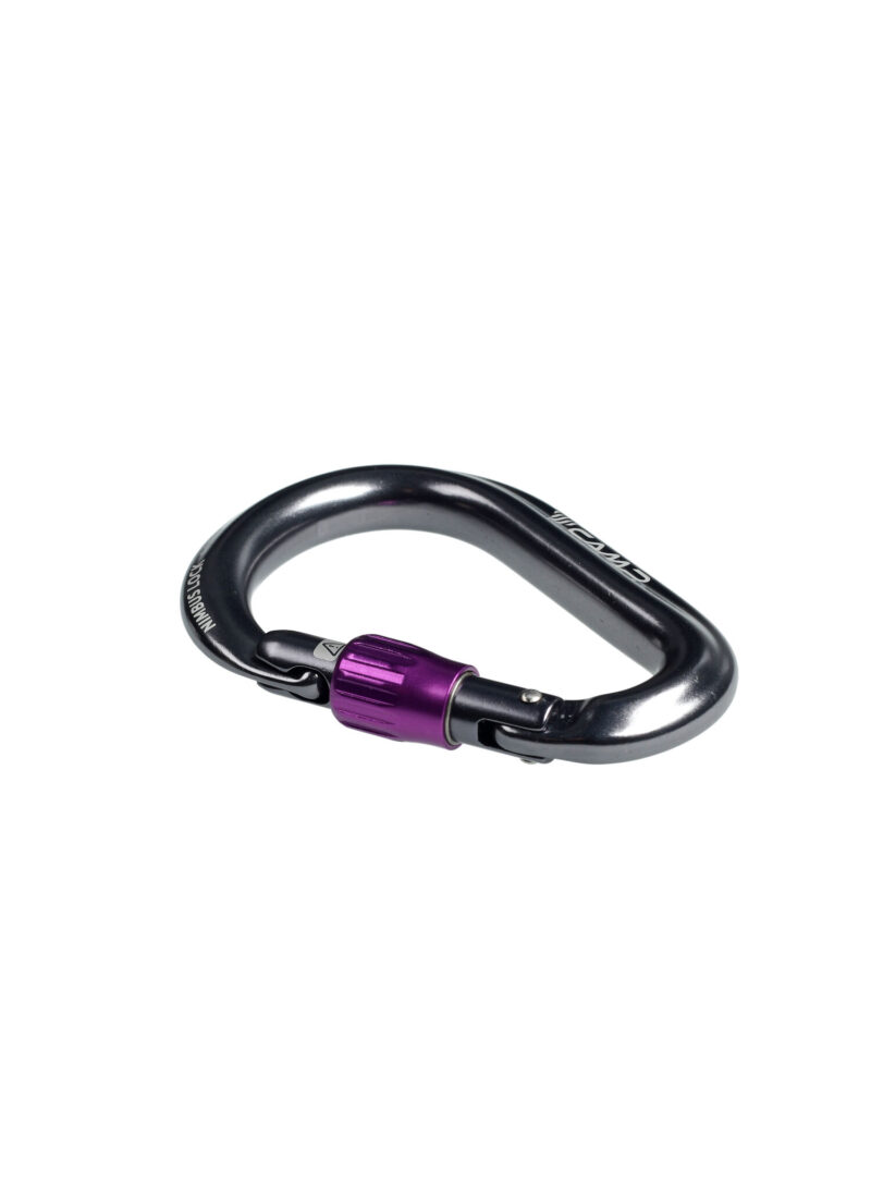 Cumpăra Carabiniera escalada Camp Nimbus Lock - gun metal/fuchsia