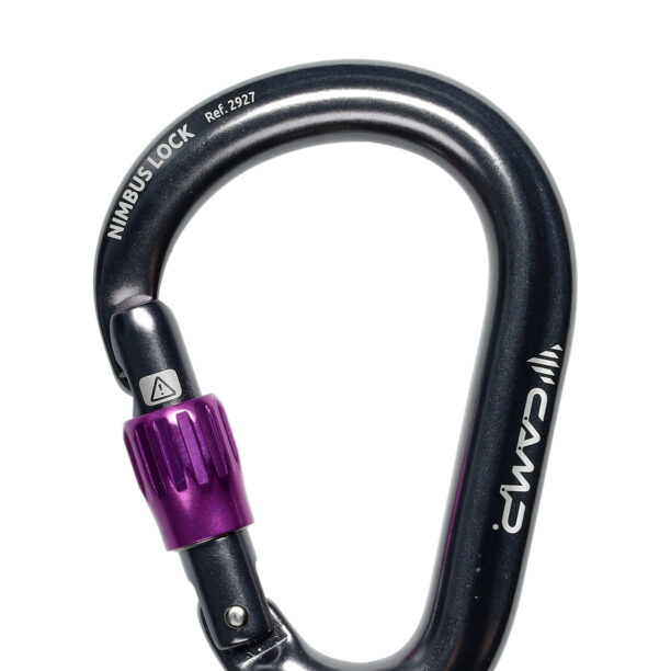 Carabiniera escalada Camp Nimbus Lock - gun metal/fuchsia