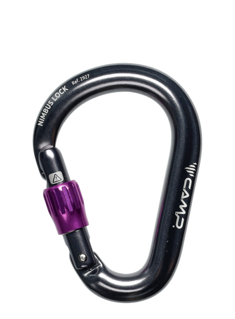 Carabiniera escalada Camp Nimbus Lock - gun metal/fuchsia