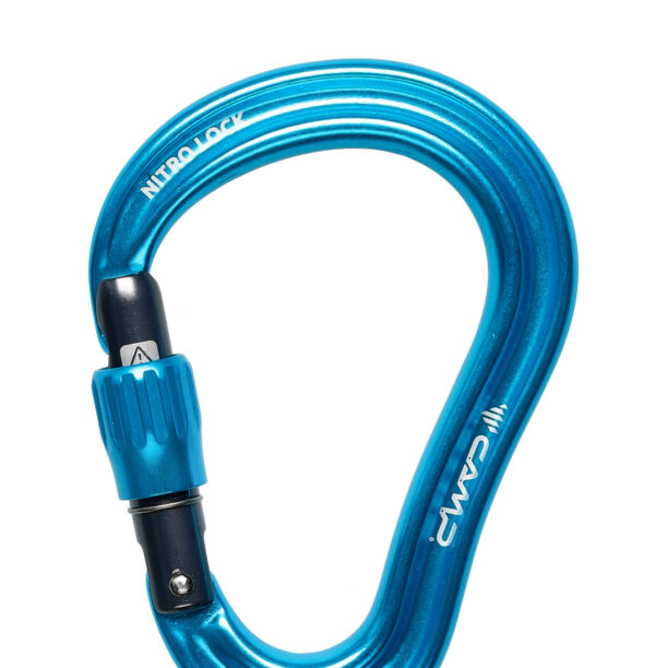 Carabiniera escalada Camp Nitro Lock - blue