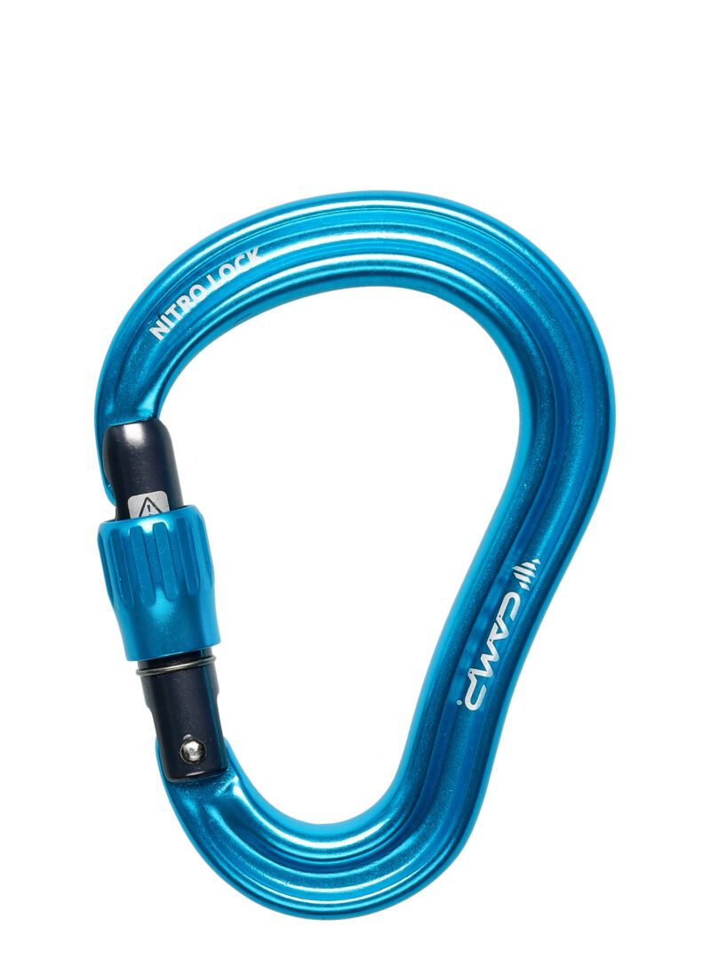 Carabiniera escalada Camp Nitro Lock - blue