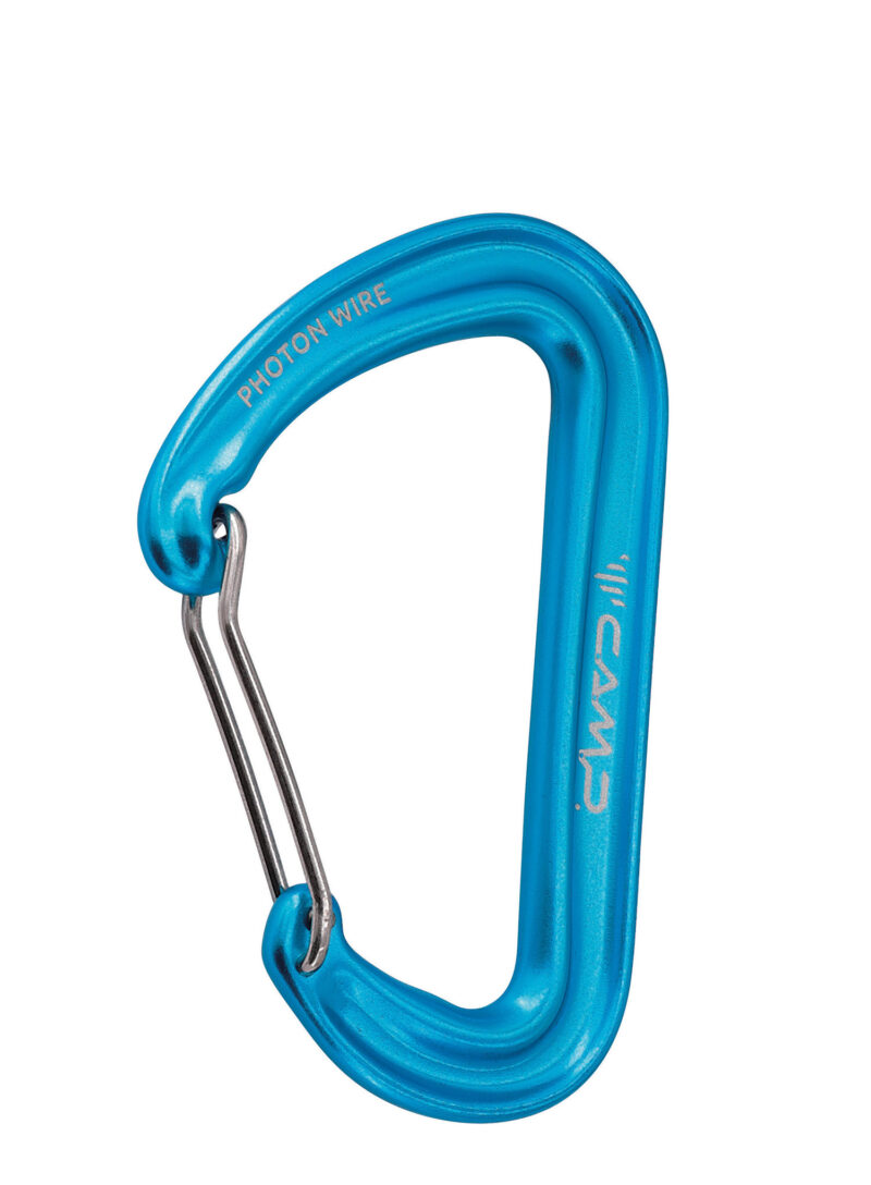 Carabiniera escalada Camp Photon Wire - light blue