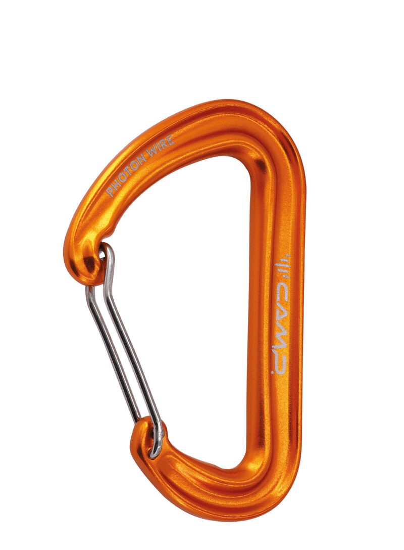 Carabiniera escalada Camp Photon Wire - orange