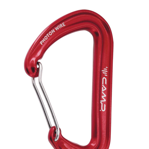 Carabiniera escalada Camp Photon Wire - red