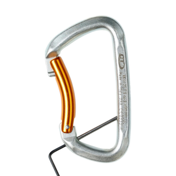 Preţ Carabiniera escalada Climbing Technology Gym S - silver/orange