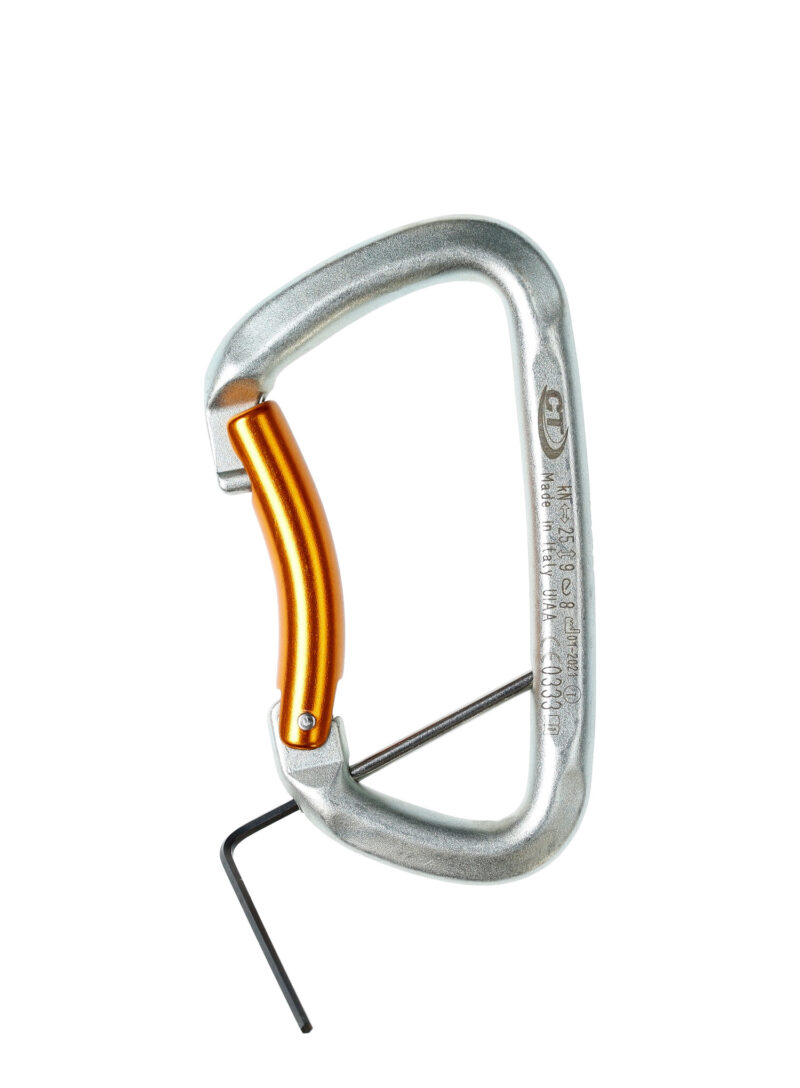 Preţ Carabiniera escalada Climbing Technology Gym S - silver/orange