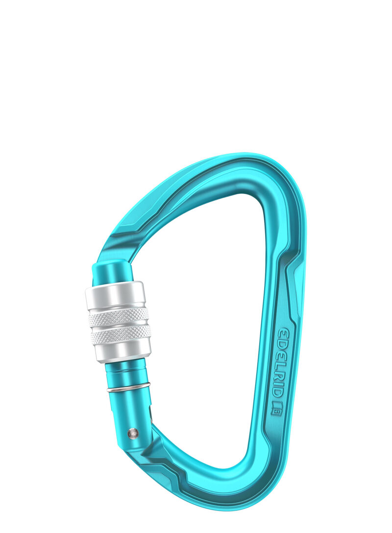 Carabiniera escalada Edelrid Pure Screw III - icemint