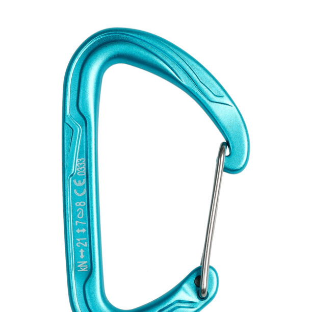 Carabiniera escalada Edelrid Pure Wire III - icemint preţ