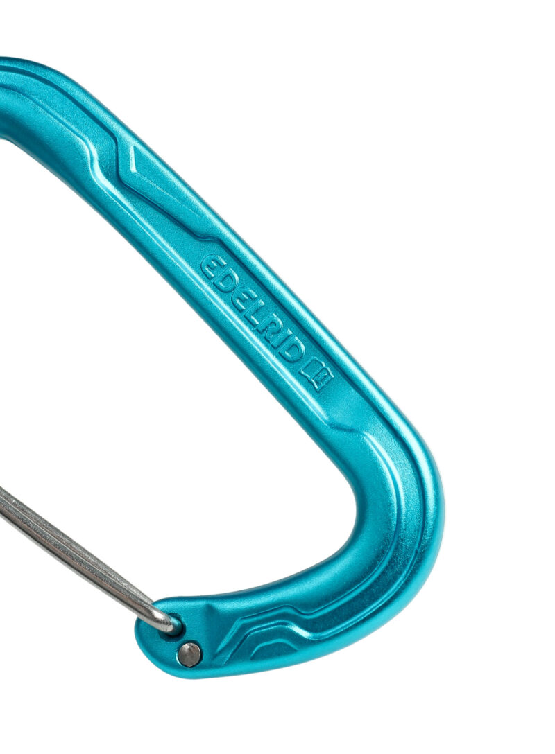 Preţ Carabiniera escalada Edelrid Pure Wire III - icemint