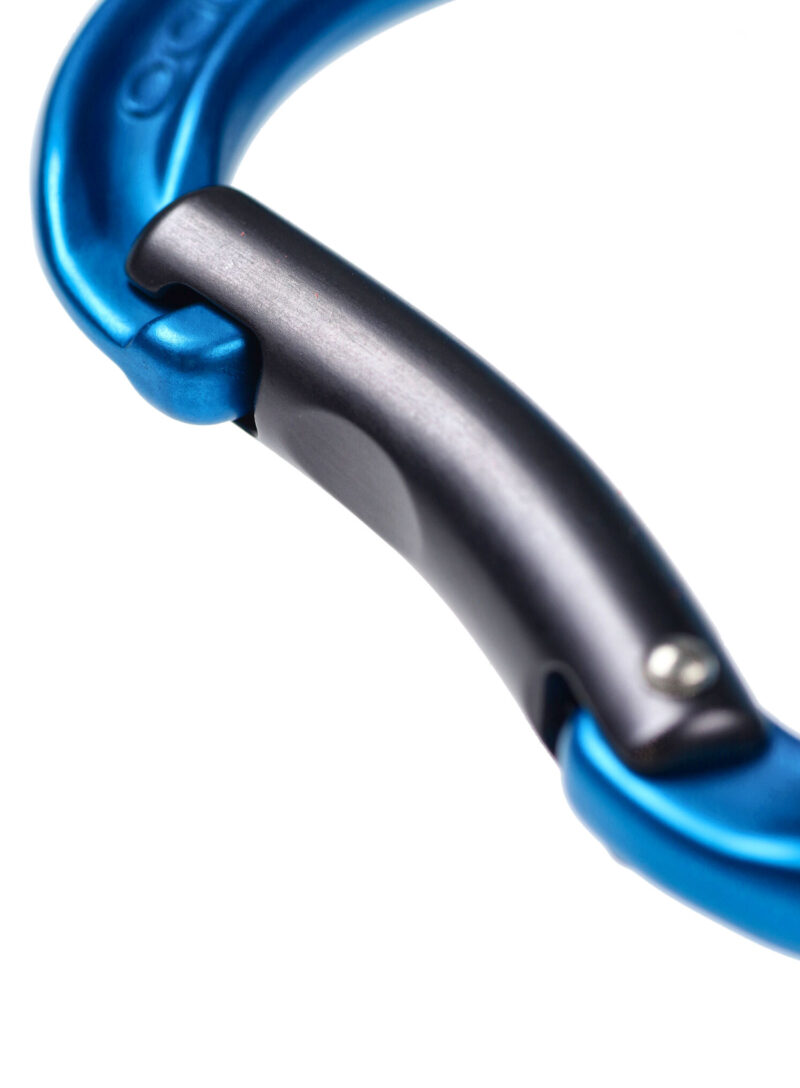 Preţ Carabiniera escalada Ocun Falcon Bent - blue/anthracite